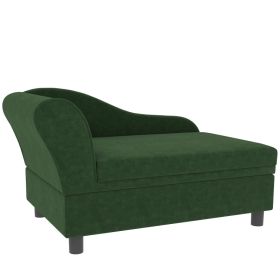 Pet Sofa Bed Couch with Storage, Pet Sofa for Small Dogs (Option: Green)
