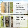 Outdoor kennel, dog house, dog cage, silver