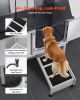 Stainless Steel Dog Washing Station, 62 inch Pet Grooming Tub w/ Ramp, PE Water Filter Board
